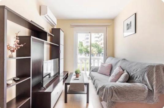 Apartamento En Primera Linea De Playa El Palo Málaga Buitenkant foto